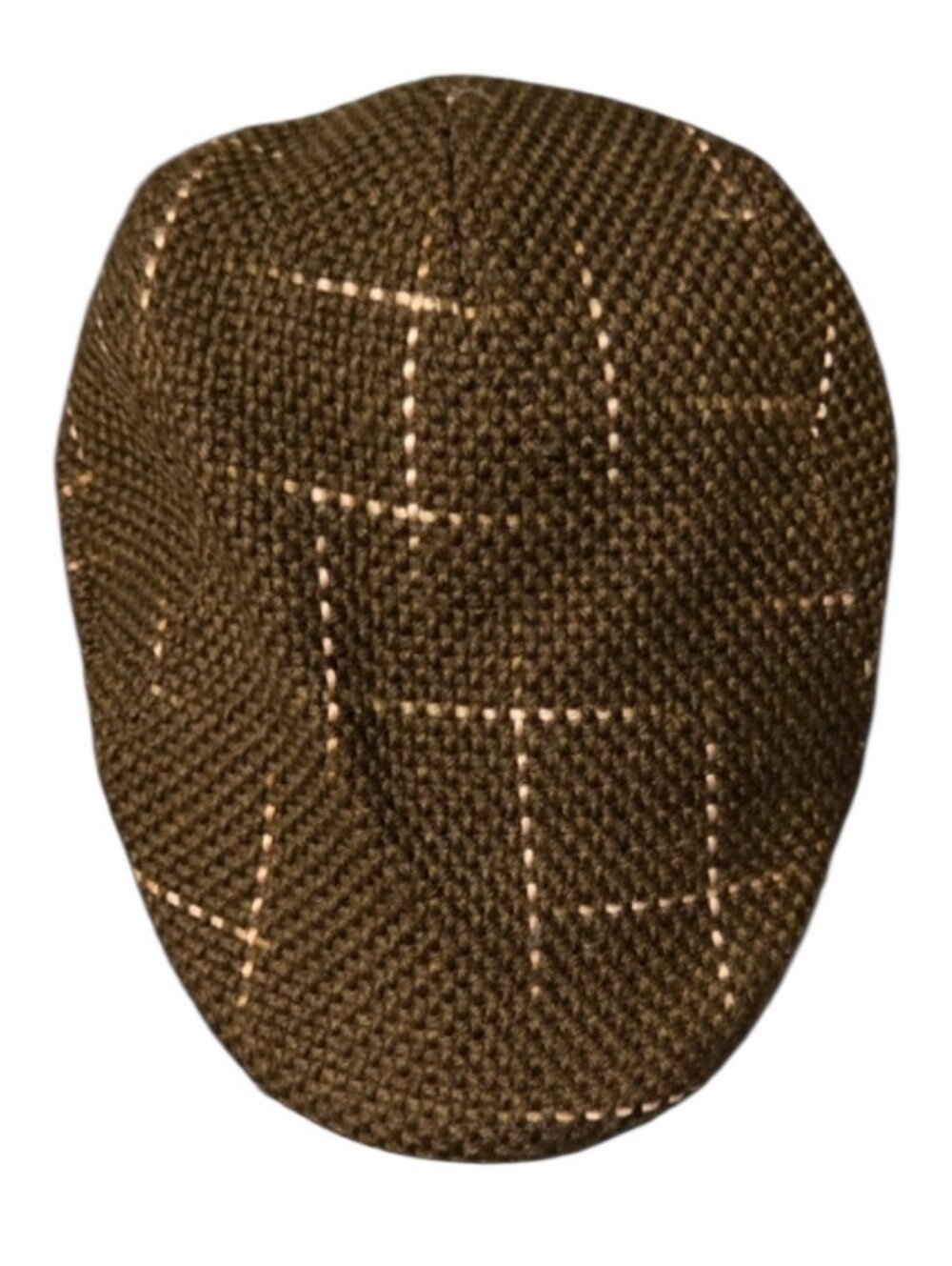 ALDO Brown Tweed Newsboy Driver Cap Hat